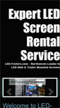 Mobile Screenshot of led-trailers.com